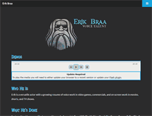 Tablet Screenshot of erikbraa.com
